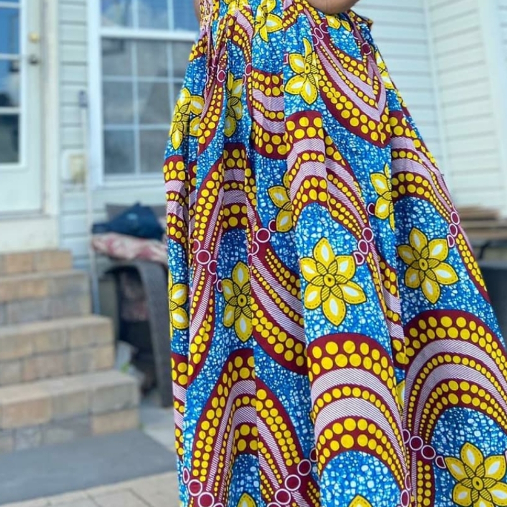 Maxi Skirt african print